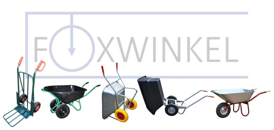 Foxwinkel Logo / Schubkarren Sackkarre